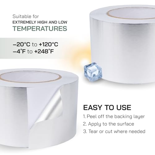 3 Inch Aluminum Foil Tape for Ductwork