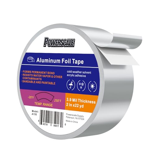 PowerScale High-Tech Duct Tape for HVAC Metal Repair More