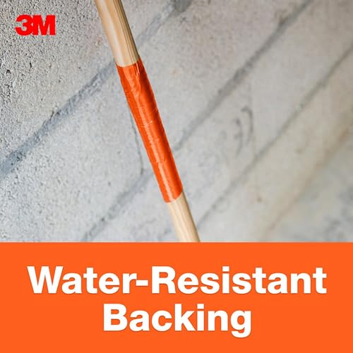 3M Multi-Use Orange Duct Tape 188x20Yards Strong Adhesive Water-Resistant