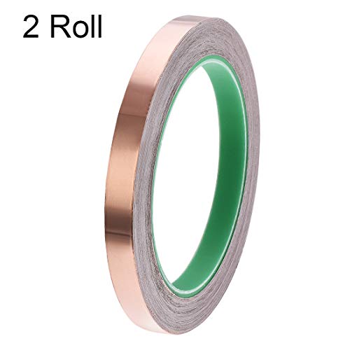 Double Sided Conductive Tape 10mm20m Roll for Guitar EMI Shielding Electrical Repairs