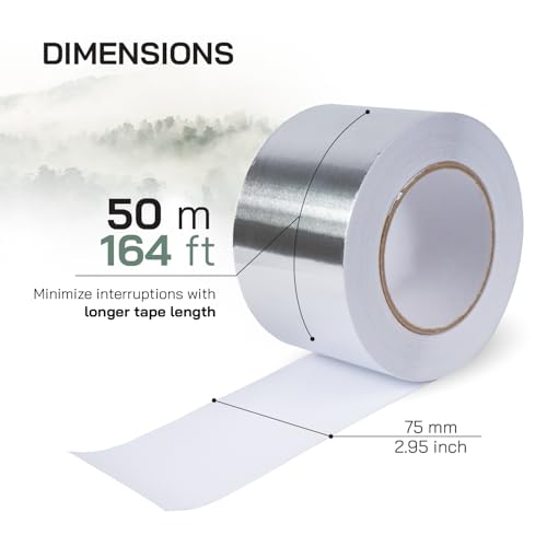 3 Inch Aluminum Foil Tape for Ductwork