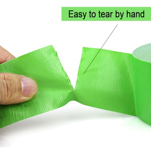 BOMEI PACK Green Duct Tape 3 Rolls