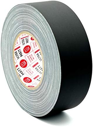 DGTAPE 2in X 60ya - Black UltraMATT Gaffer Tape