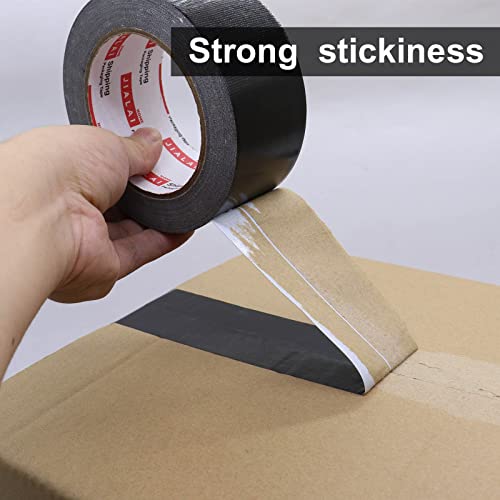 Heavy Duty Black Duct Tape 2 inch x 30 yards 3mil