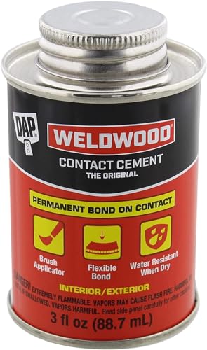 DAP Weldwood Original Contact Cement 3 oz 2 pack