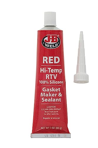 J-B Weld RTV Silicone Gasket Maker - Red - 3 oz