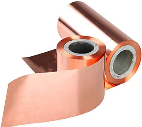 Pangyoo - Copper Foil Tape Shielding Sheet 100mm200mm1Meter Double Sided Roll