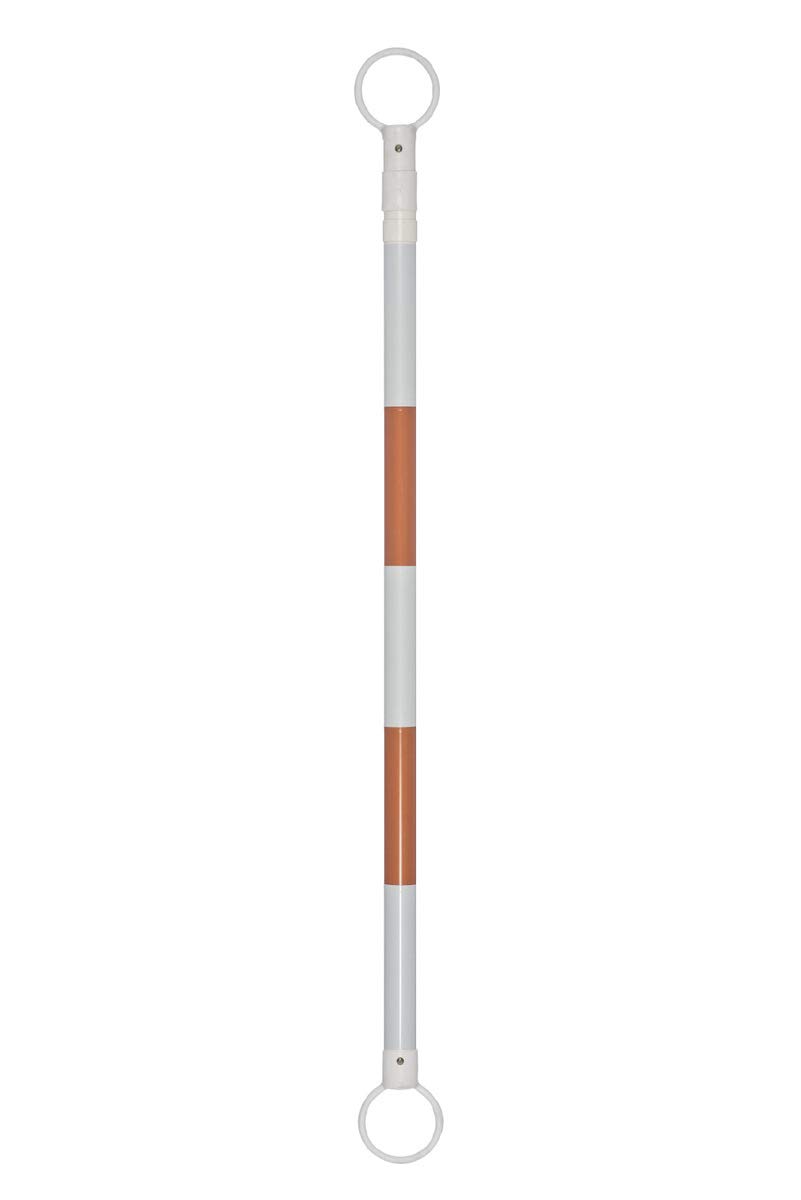 JBC Safety 10 Reflective Retractable Cone Bar OrangeWhite