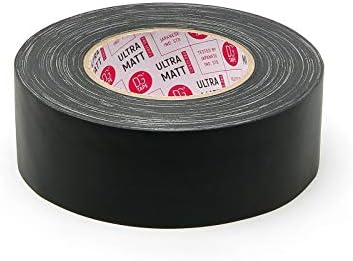 DGTAPE 2in X 60ya - Black UltraMATT Gaffer Tape