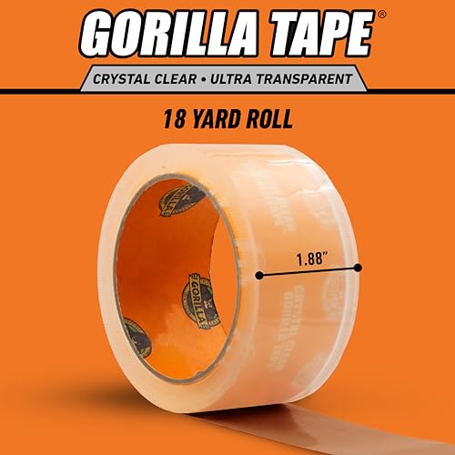 Gorilla Crystal Clear Duct Tape
