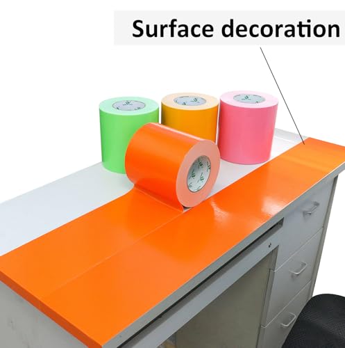 BOMEI PACK 6inch Wide Orange Duct Tape