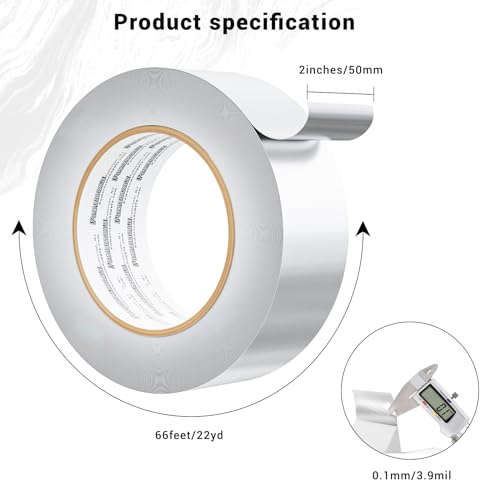 PowerScale High-Tech Duct Tape for HVAC Metal Repair More