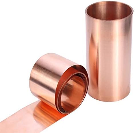 Pangyoo - Copper Foil Tape Shielding Sheet 100mm200mm1Meter Double Sided Roll