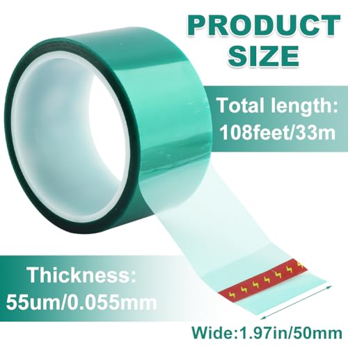 Resin Tape 108FT Easy to Peel Heat Resistant