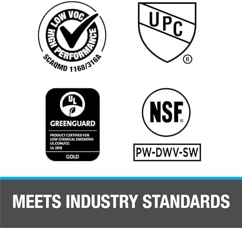 Oatey 31913 Contact Cements Strong Reliable for Pipe Connections