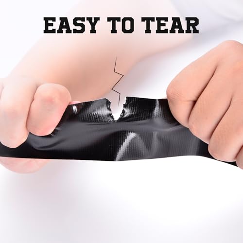 Black Duct Tape for Heavy-Duty Use