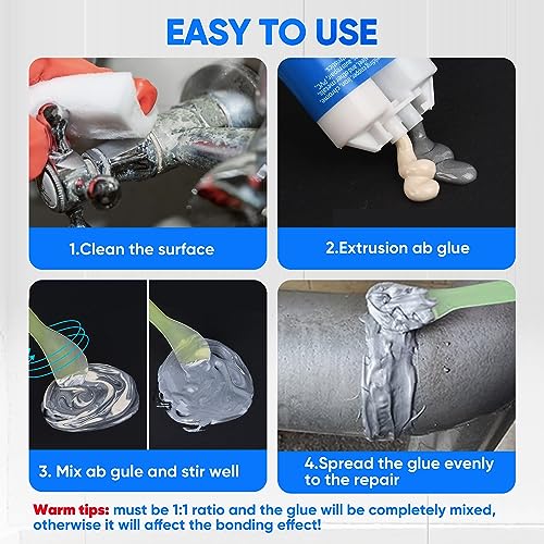Vicpricme EP1001 Strong Metal Epoxy Weld Glue