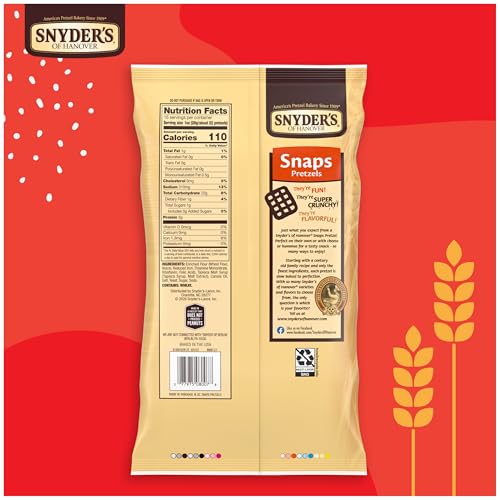 Snyders of Hanover Pretzel Snaps - Family Size