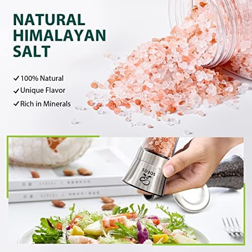 Himalayan Pink Salt Rainbow Peppercorn Refills