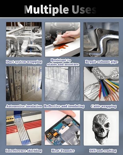 Thick Metal Duct Tape for HVAC Applications