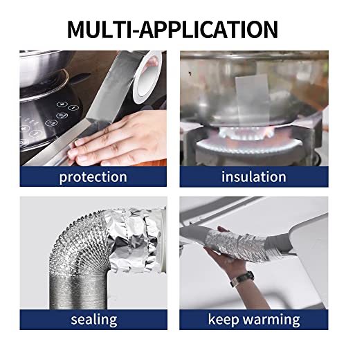 High-Temp Aluminum Tape for Ducts More
