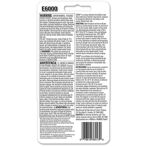 2 oz E6000 Craft Adhesive