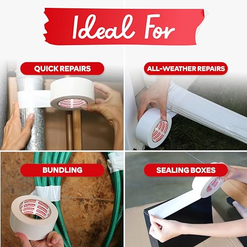 Durable 3 x 30 Yards Duct Tape for Home Industrial Use