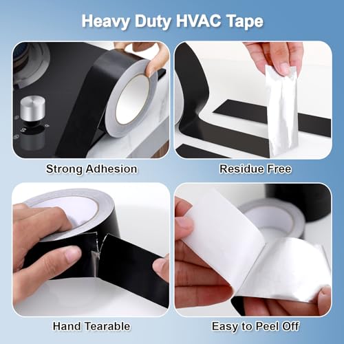 Durable Aluminum Foil Tape for HVAC Systems