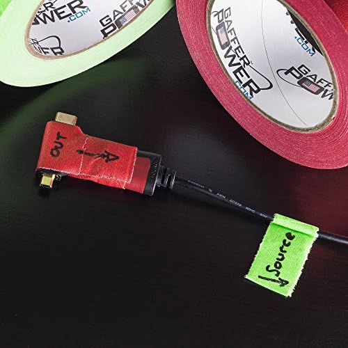 Professional Fluorescent Green Gaffer Tape