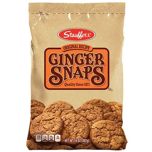 Stauffers Original Recipe Ginger Snaps Spicy Molasses Flavor 2 Bags