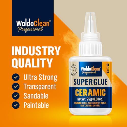 Instant Waterproof Super Glue for Ceramics and Porcelain