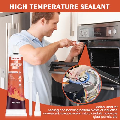 Safe High-Temperature Silicone Adhesive for Cooking More