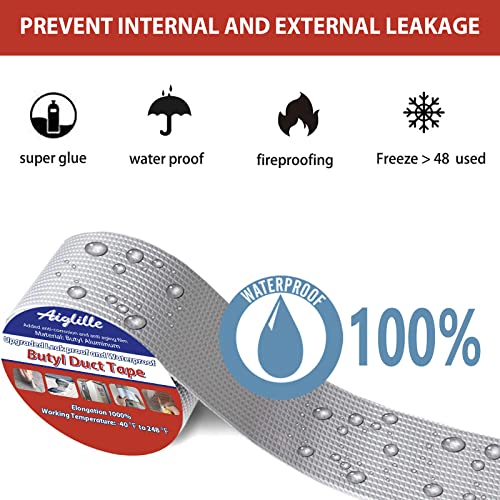 Aiglille 6W x 16L Waterproof Butyl Tape
