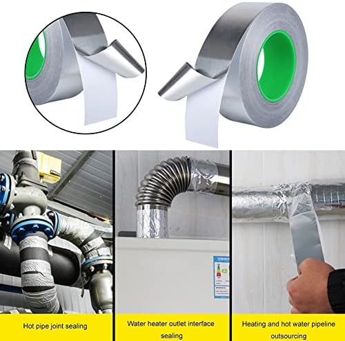 65ft Heat Resistant Aluminum Foil Tape
