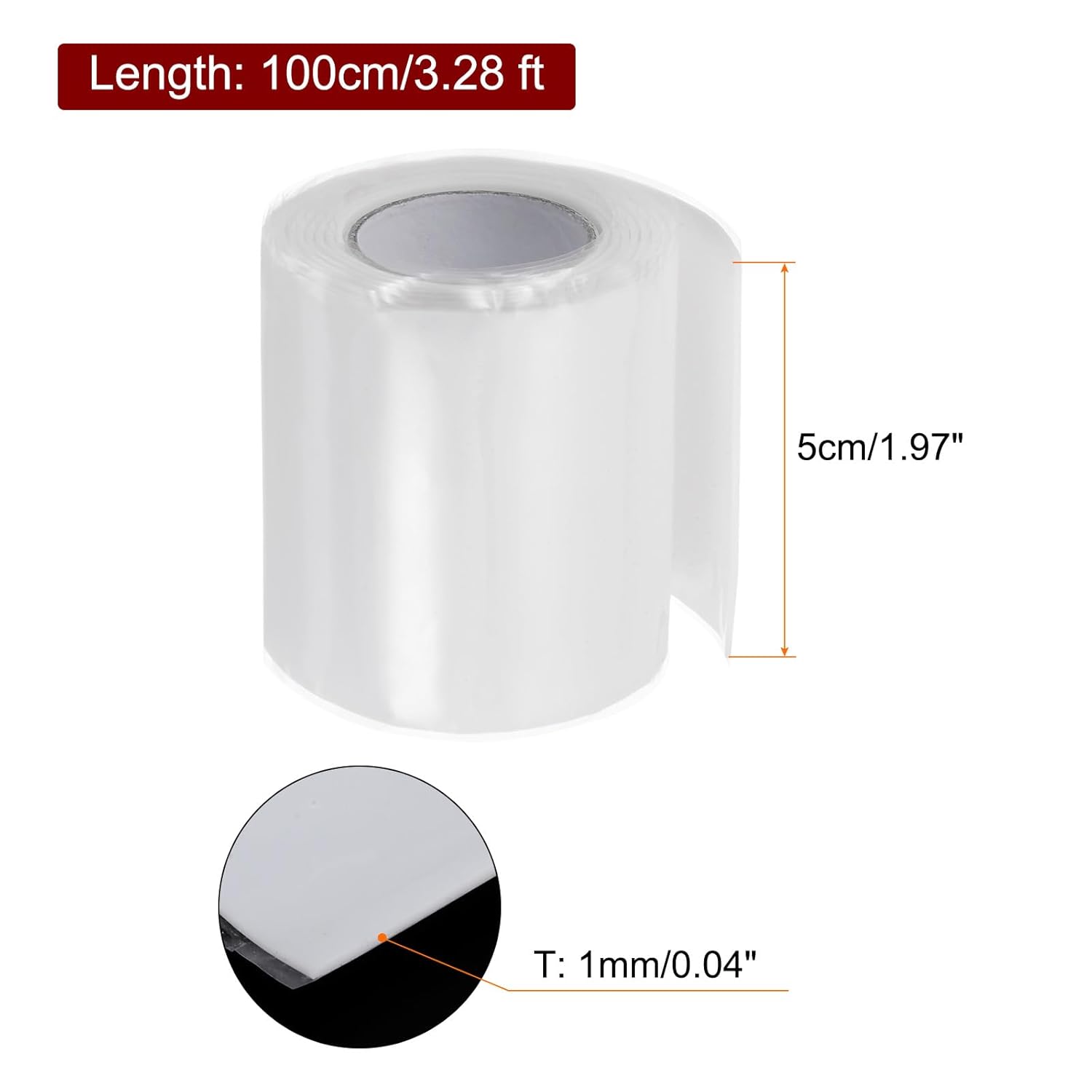 Durable Silicone Tape for Pipe Sealing