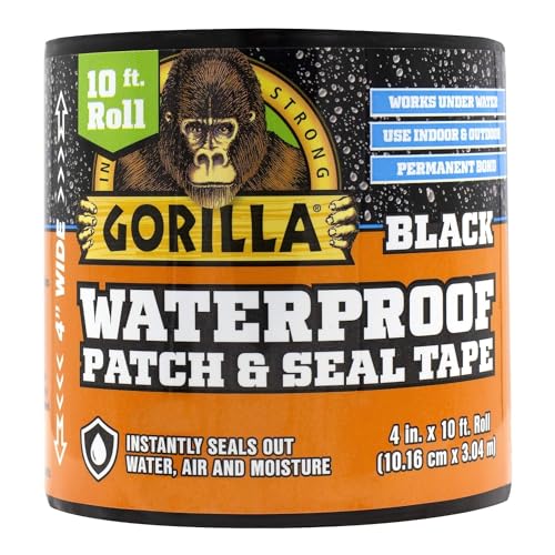 GoRilla Waterproof Patch Seal Tape - 4x10 - Ind Sci Adhes Tapes