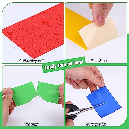 Rainbow Colored Duct Tape Bulk - 2x360