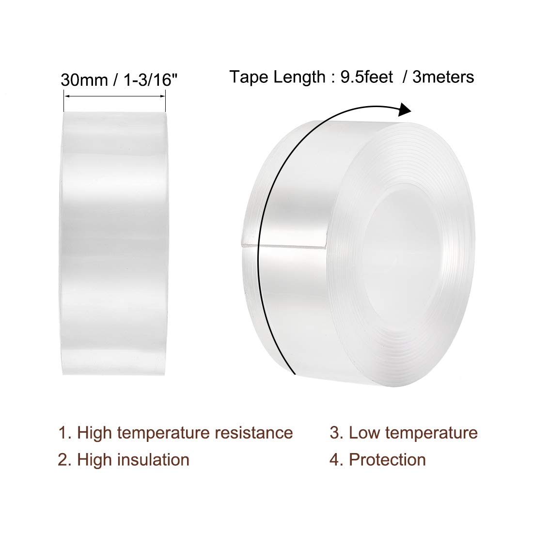 Uxcell Double Sided Adhesive Tape
