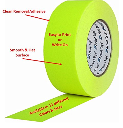 Pro Tapes Flatback Artist Tape 60 Yds 1 Board or Console Tape