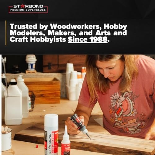 Perfect Medium CA Glue for Woodworking More