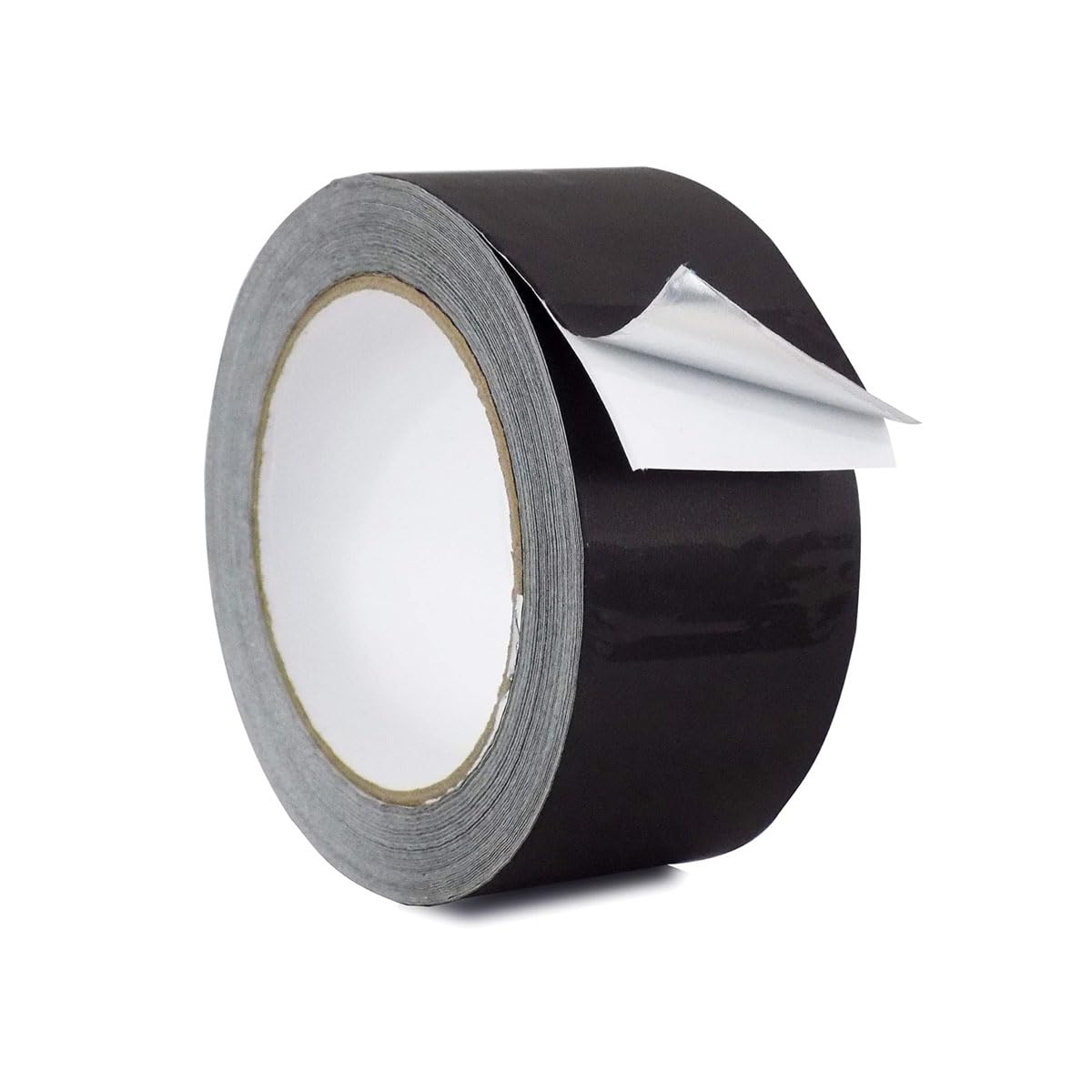 Durable Black Aluminum Foil Tape for HVAC Duct Sealing