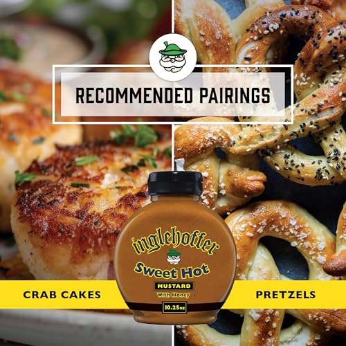 Sweet Spicy Hot Honey Mustard on Hand