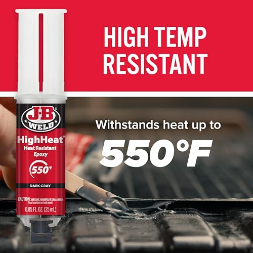J-B Weld High Heat Epoxy Syringe Dark Grey