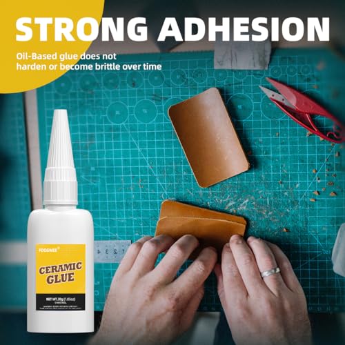 FOOGWEE Ceramic Glue - Quick Bonding for Porcelain and Glass