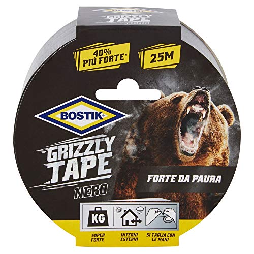 Bostik Grizzly Tape 25m Black