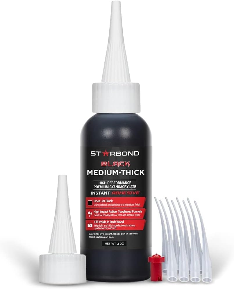 Starbond Black Medium-Thick CA Glue