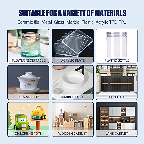 Quick Strong Glass Acrylic Adhesive