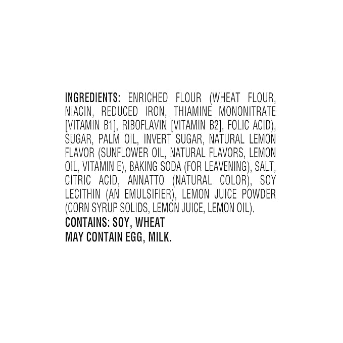 Stauffers Original Recipe Lemon Snaps 14 oz Bags 3 or 4 bags
