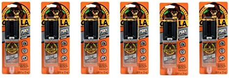 Gorilla 2 Part Epoxy 5 Min Set Clear Syringe Industrial Use