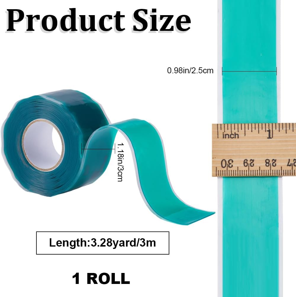 Fast-acting plumbers tape waterproof emergency repair